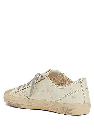 Golden Goose V-Star Black White Men's Leather Sneakers - 4