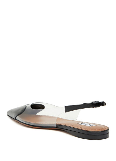 Alaïa Le Coeur Black Ballet Flats - 3