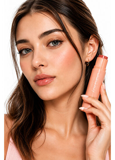 Dora Joy Blend Joy Lip & Cheek Multi 04 Dewy Peach Stick Blush - 4