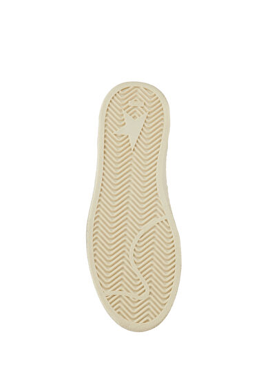 Ball Star Beyaz Silver Kadın Deri Sneaker - Görsel 7