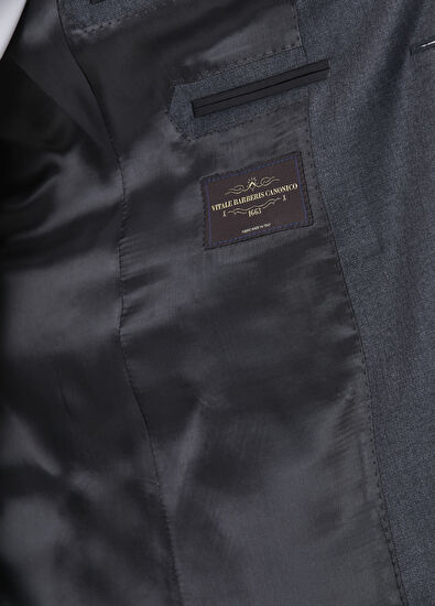 Drop 7 Gri Yün Takım Elbise - Görsel 11