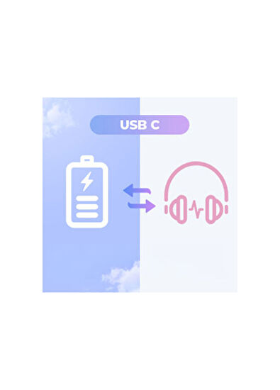 iClever BTH12 Gradient Pink Unisex Kids Over-Ear Bluetooth Earphone - 6