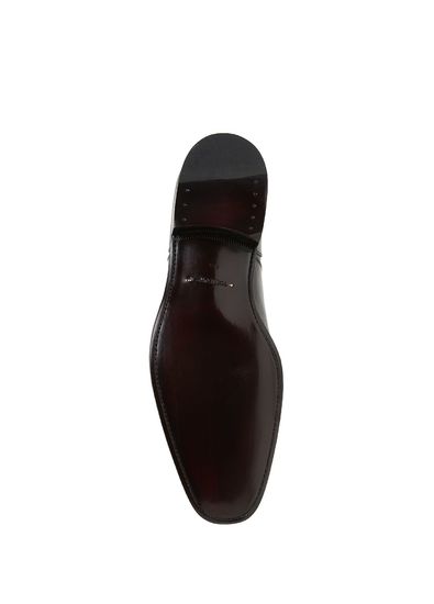 Tom Ford Black Men's Leather Shoes - 5