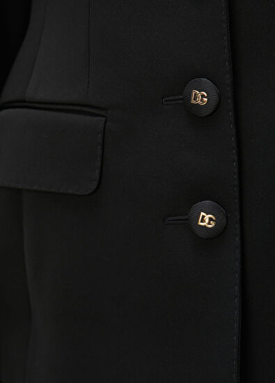 Siyah Yün Ceket - Görsel 7