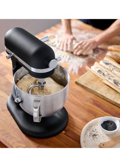 Kitchenaid 5KSM70SHX Artisan Matte Black Removable Bowl Stand Mixer - 6