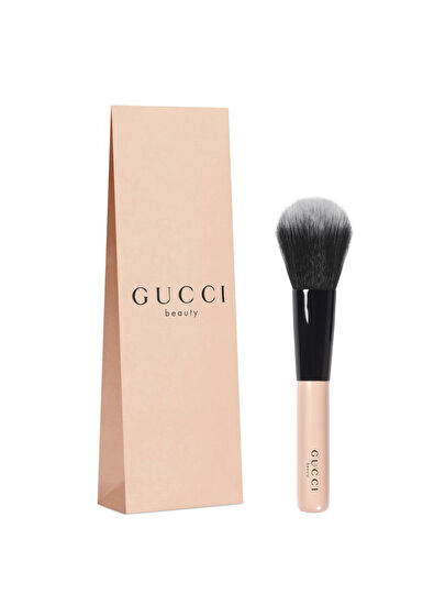 Gucci Beauty Blush 04 Bright Coral + Poudre De Beauté Éclat Soleil 4 Tan + Gucci Fırça ve Mini Mascara Makyaj Seti - 4