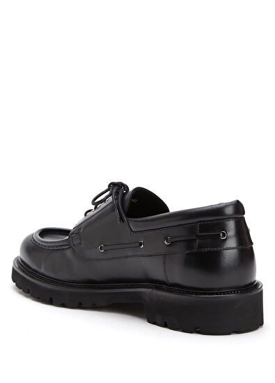 Beymen Club Black Men's Leather Shoes - 3