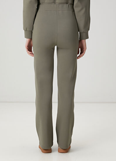 Beymen Club Yeşil Nervürlü Jersey Pantolon - 4