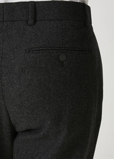Beymen Club Antrasit Kaşe Yün Pantolon - 5