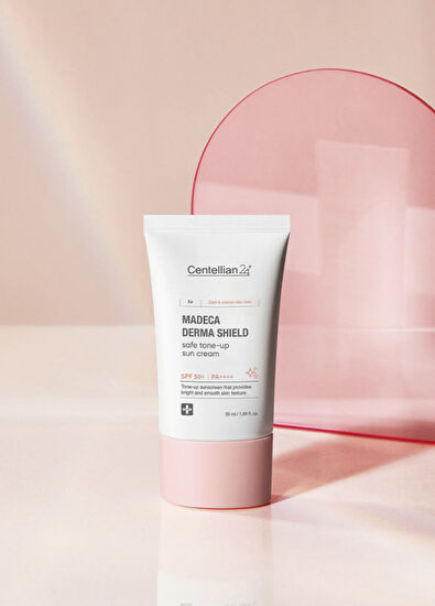 Centellian24 Madeca Derma Shield Safe Tone-Up SPF50+ PA++++ Leke Karşıtı Güneş Kremi 50 ml - 4