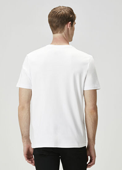 Regular Fit Beyaz T-shirt - Görsel 5