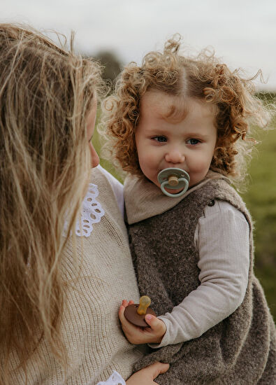 Frigg Little Viking Holger Sage Yeşil 0-6 Ay Silikon Emzik - 3