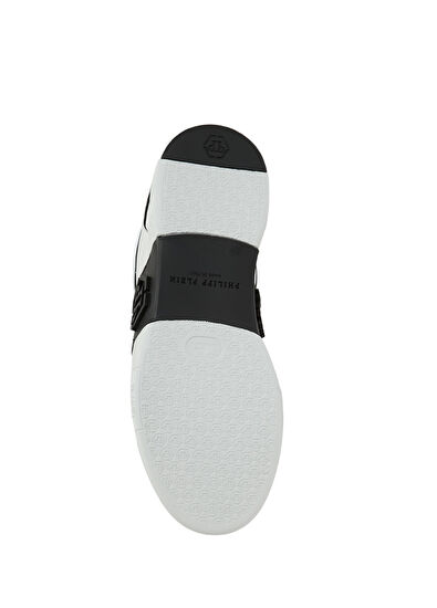 Philipp Plein Beyaz Erkek Deri Sneaker - 5