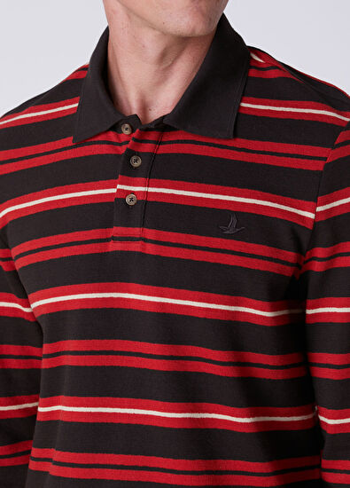 Beymen Club Brown Red Polo Sweatshirt - 6
