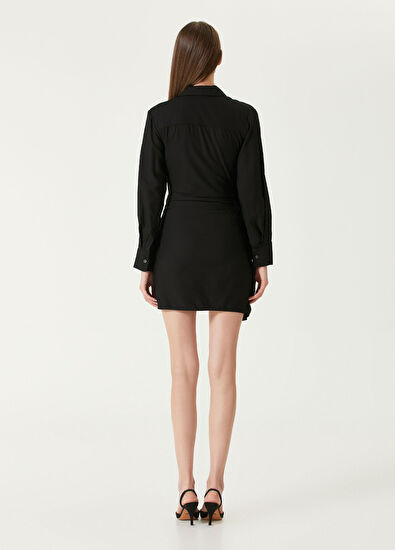 Jacquemus Bahia Siyah Mini Elbise - 5