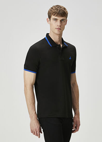 Beymen Club Black Sax Polo T-Shirt - 3