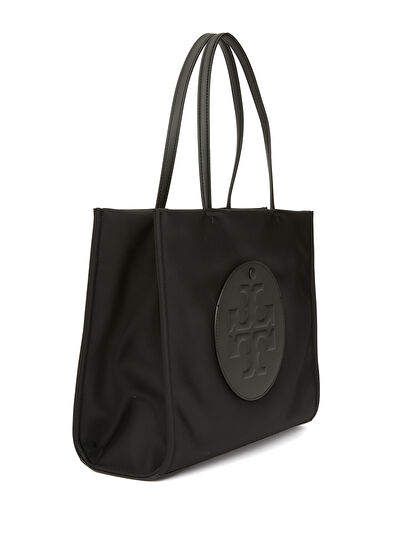 Tory Burch Ella Small Tote Siyah Kadın Alışveriş Çantası - 3
