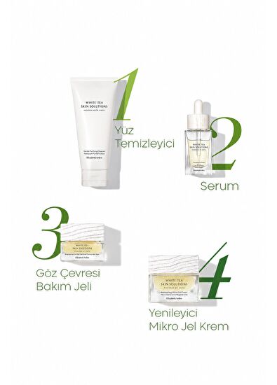Elizabeth Arden White Tea Skin Solutions Gentle Purifying Cleanser Arındırıcı Yüz Temizleme Jeli 125 ml  - 5