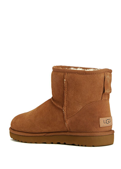 Classic Mini II Taba Kadın Deri Bot - Görsel 5