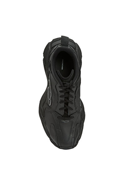 Balenciaga Monday Siyah Erkek Deri Sneaker - 4