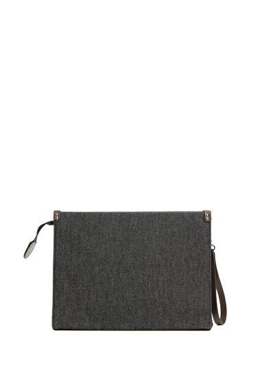 Beymen Club Navy Blue Embossed Logo Women's Hand Portfolio - 4