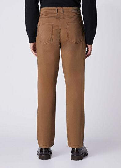 Beymen Club Regular Fit Brown Stretch 5 Pocket Pants - 3