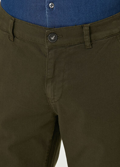 Beymen Club Regular Fit Haki Spor Pantolon - 4