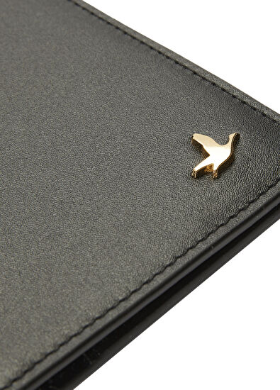 Beymen Club Siyah Kadın Deri Pasaportluk - 4