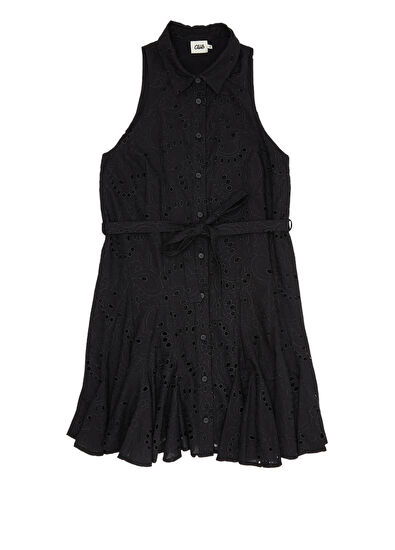 Beymen Club Siyah Mini Elbise - 7