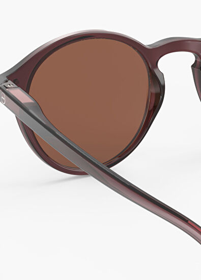 Izipizi Sun #D Old Leather Dark Brown Unisex Sunglasses - 4