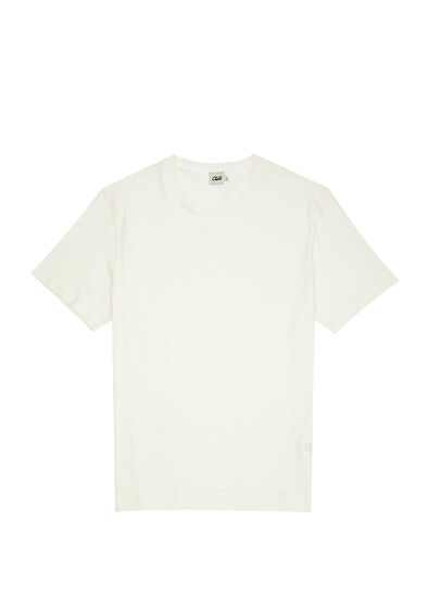 Beymen Club Beyaz Keten T-shirt - 7