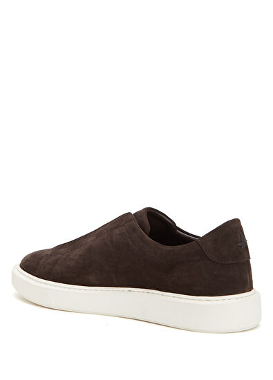 Beymen Club Men's Suede Sneakers With Brown Elastic - 3