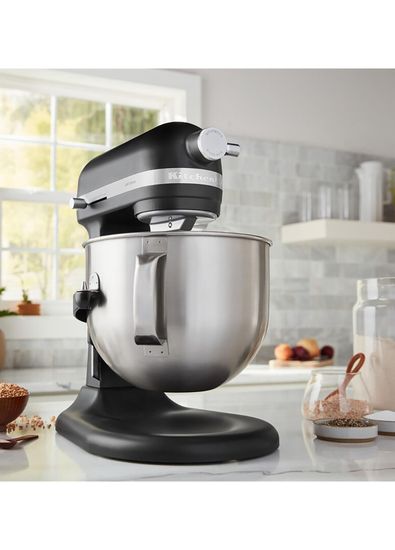 Kitchenaid 5KSM70SHX Artisan Matte Black Removable Bowl Stand Mixer - 7