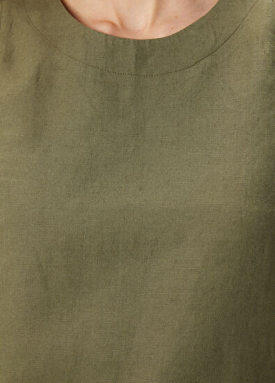 Beymen Club Haki Keten Bluz - 6