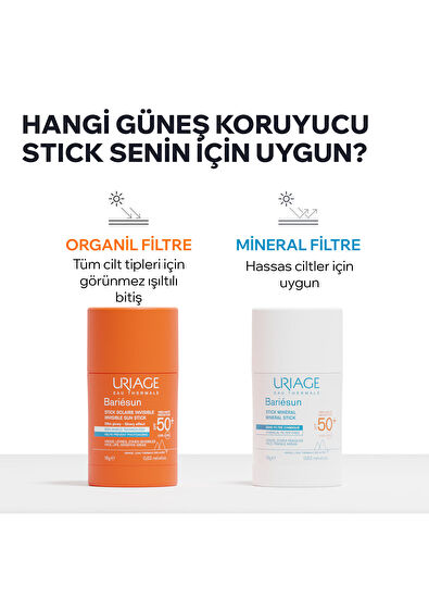 Uriage Bariesun SPF50+ High Protection Factor Invisible Sun Stick 18 gr - 6