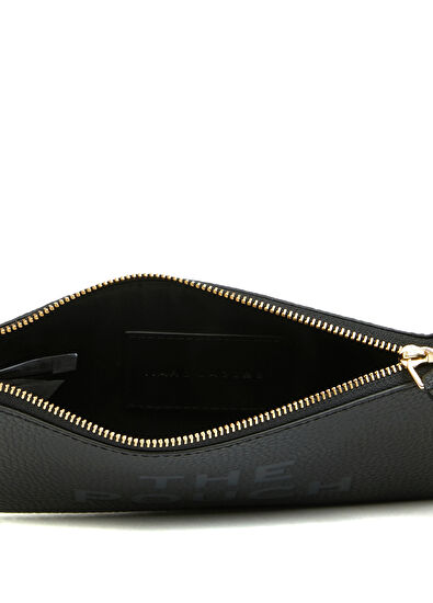 Siyah Kadın Deri El Portföyü - Görsel 6