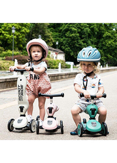 Scoot And Ride Highwaykick 1 Seat Green Child Scooter - 5