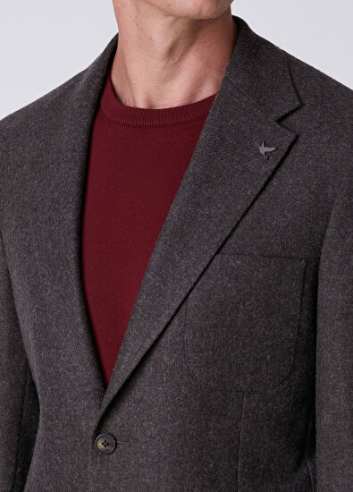 Beymen Club Brown Wool Cachet Jacket - 5