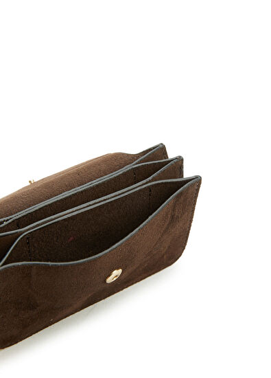 Beymen Club Brown Women's Suede Card Holder - 4
