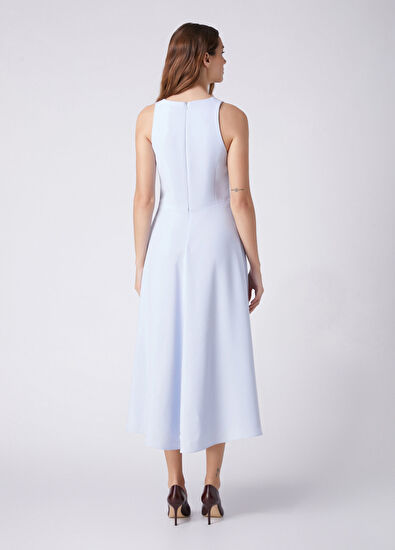 Beymen Club Açık Mavi Midi Elbise - 5