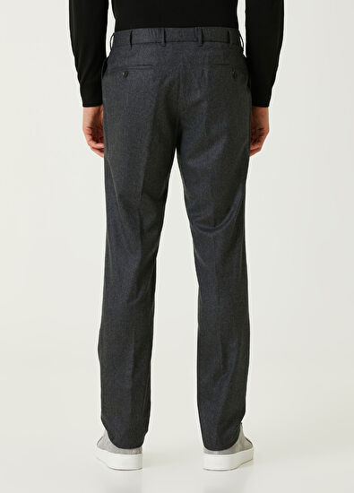 Rota Gri Yün Pantolon - 3