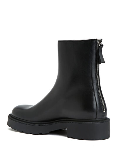 Siyah Kadın Deri Bot - Görsel 4