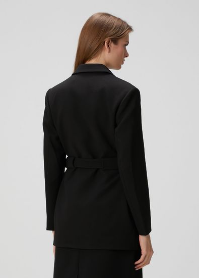 Ganni Siyah Blazer - 4