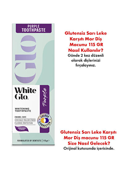 White Glo Gluten Free Purple Tooth Tonic 115 gr - 6