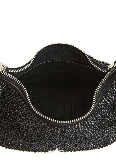 Beymen Club Siyah Drop Taşlı Kadın Deri Çanta - 5