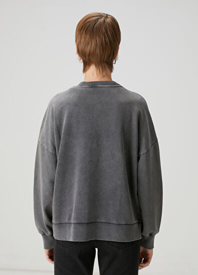 Beymen Club Sweatshirt With Grey Embroidery Detail - 4