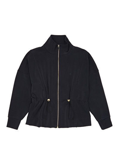 Beymen Club Black Zippered Sweatshirt - 7