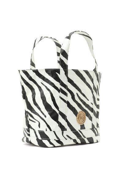 Mehry Mu Cosima Mini Zebra Kadın Deri Alışveriş Çantası - 3
