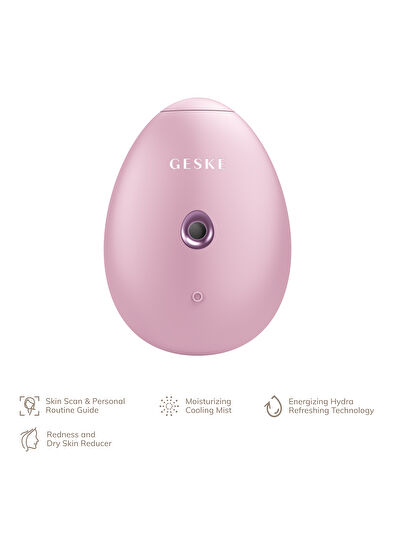 Geske Facial Hydration Refresher Pembe 4'ü 1 Arada Yüz Nemlendirici Tazeleyici Cilt Bakım Cihazı - 6