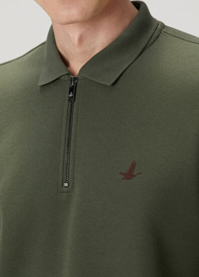 Beymen Club Haki Polo Yaka T-shirt - 5